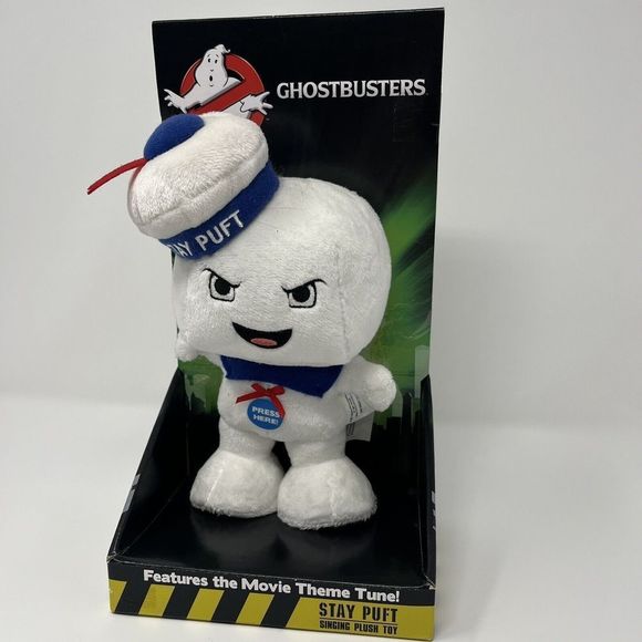 Ghostbusters Marshmallow Man Talking 8" Plush Angry Face Version - Picture 2 of 7